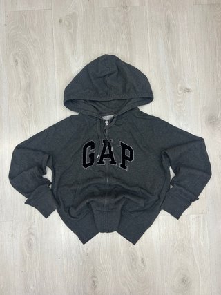 Sudadera GAP Gris con Cremallera