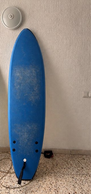 Tabla de Surf Azul 6'6 con 55 litros