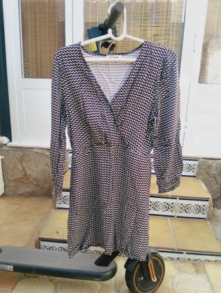 Vestido Informal Estampado Basica
