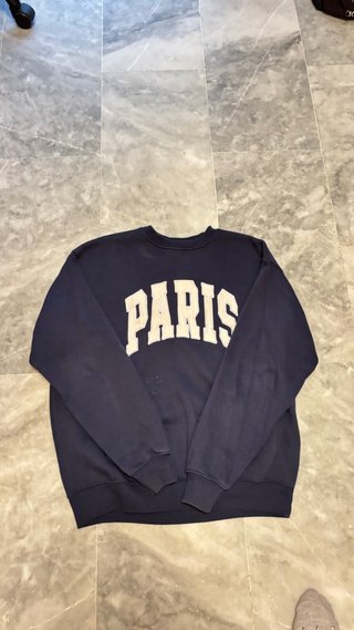 Sudadera Paris Azul Marino Oversize