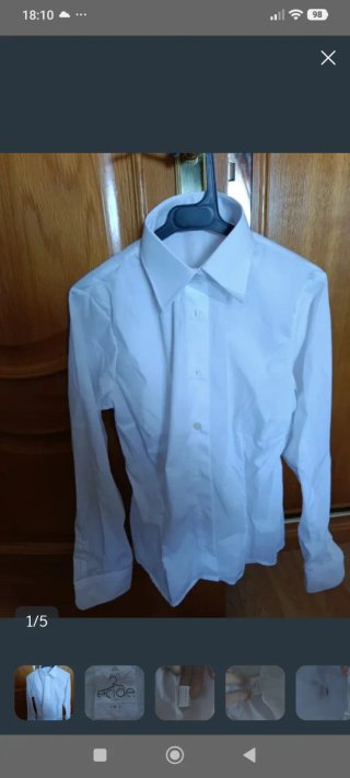 Blusa Blanca Ecide Talla 40