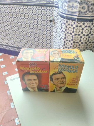 2 Películas VHS Manolo Escobar