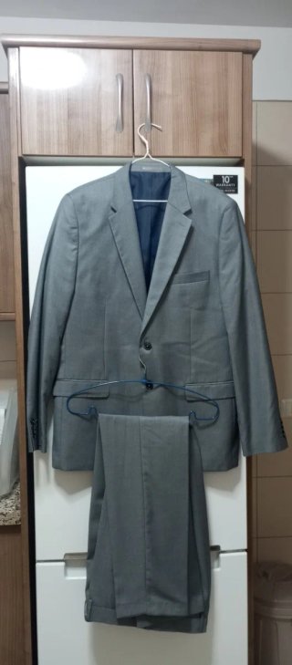 Traje Gris Angelo Litrico