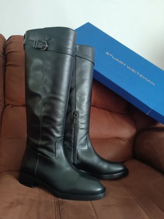 Botas altas Stuart Weitzman cuero