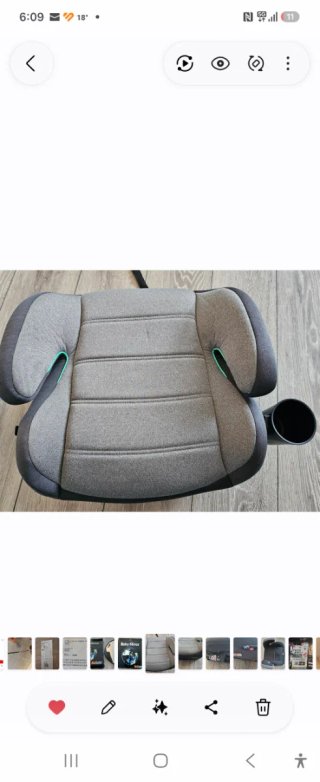 Alzador de coche Norauto i-Size con ISOFIX