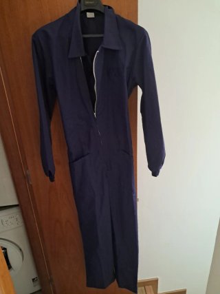 Mono de trabajo azul marino