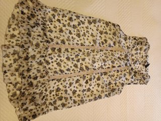 Camisa Estampada con Volantes