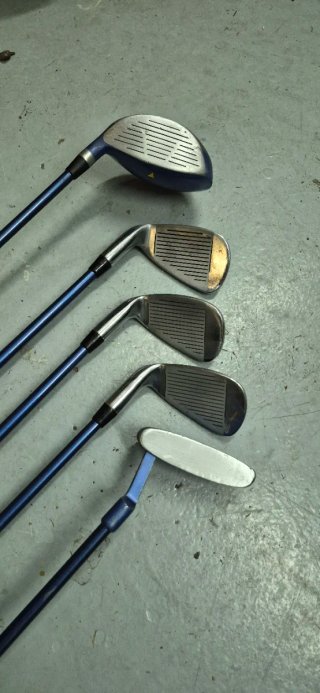 Set de 4 Palos de Golf Infantiles Tiger Plus