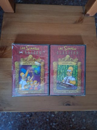 2 DVDs Los Simpson Clásicos