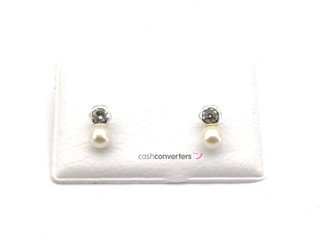 pendientes plata 925mm con piedra con circonita