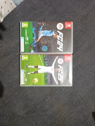Juegos EA Sports FC 24 y FC 25 (Nintendo Switch)