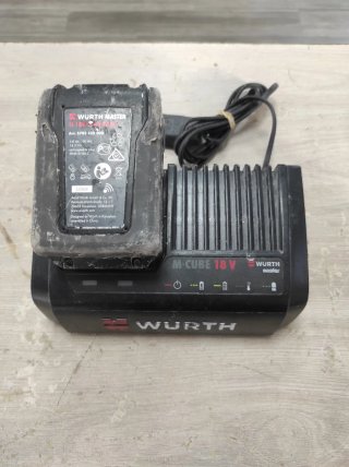 Cargador Würth M-Cube 18V y Batería 5Ah
