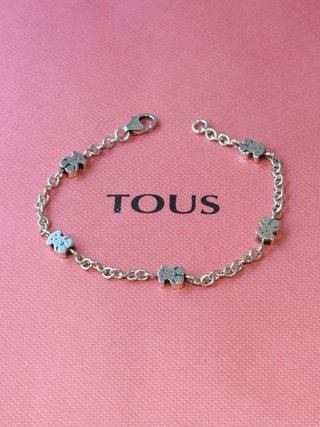 Pulsera Tous de Plata con Ositos