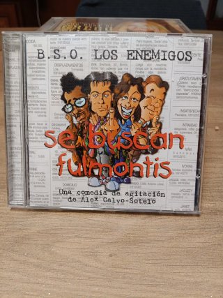 CD B.S.O. Los Enemigos - Se buscan fulmontis