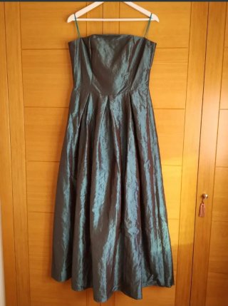 Vestido de fiesta largo. Talla 46.