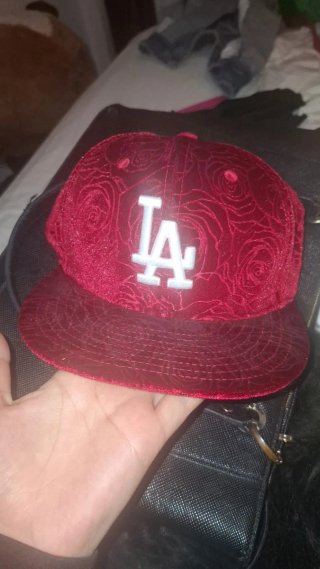 Gorra New Era Roja LA