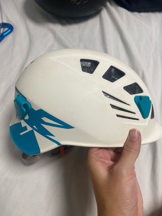 Casco de Escalada Simond Blanco y Azul