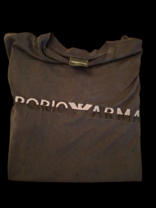 Camiseta Emporio Armani Negra