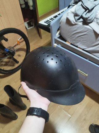 Casco de Hípica Fouganza Negro