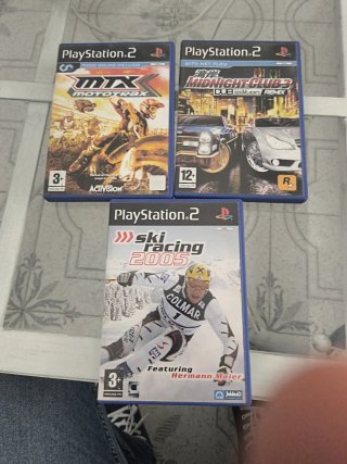 Lote 3 Videojuegos PlayStation 2 (PS2)