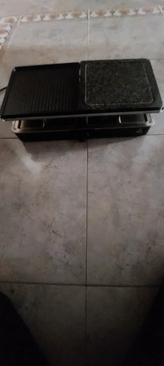 Plancha Grill Eléctrica Mixta