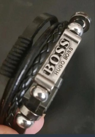 Pulsera de Cuero Hugo Boss