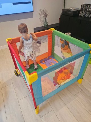 Parque infantil plegable