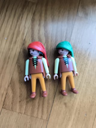 2 Figuras Playmobil Campesinos (Ref. 3666)