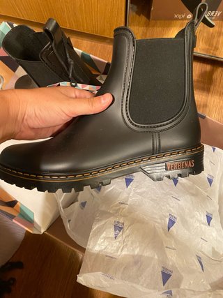 Botas de agua Verbenas negras