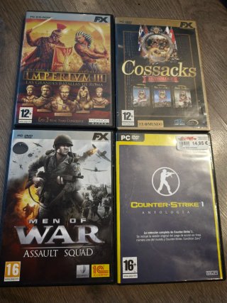 Lote 4 Videojuegos PC