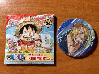 Chapa de Sanji - One Piece Summer Collection