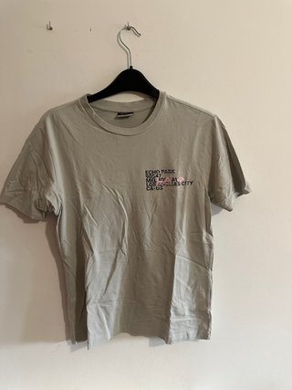 Camiseta Manga Corta Gris