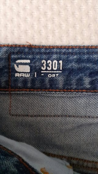 Bermudas Vaqueras G-Star RAW 3301