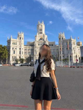 Falda Negra Pull&Bear