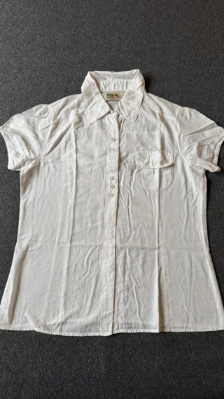 Camisa Blanca Bershka Talla S