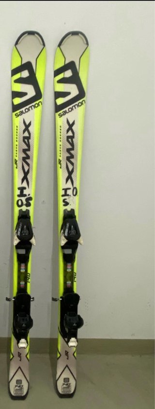 Esquís Salomon XMAX JR 140 cm con fijaciones