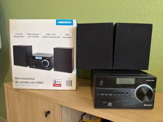Equipo de música Medion con Bluetooth