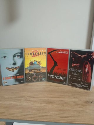 Lote 4 Películas VHS TERROR!