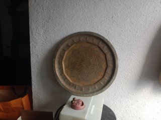 Bandeja de Cobre Artesanía Marroquí