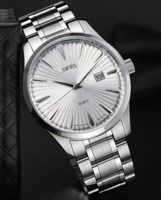 Reloj Amora Plateado