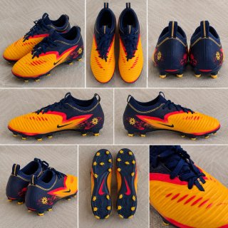 Botas de Fútbol Nike Azul y Amarillo