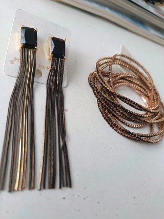 Pendientes Largos de Flecos