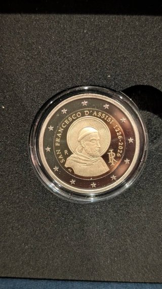 Moneda 2 Euros Italia 2026 Proof
