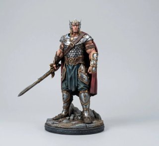 Figura Tulius Caudillo Bárbaro D&D rol