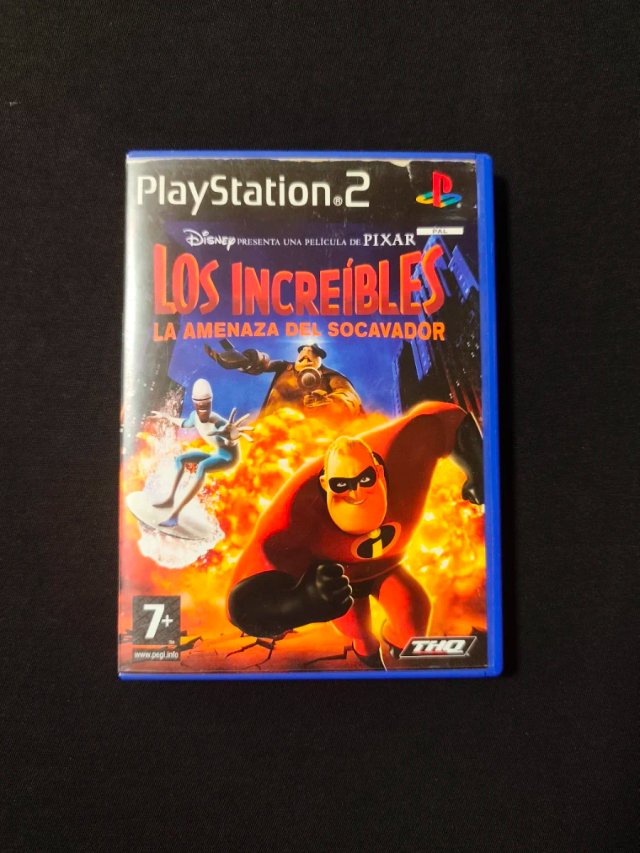Los Increíbles La Amenaza del Socavador. Ps2.