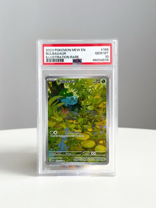 Carta Pokémon Bulbasaur PSA 10