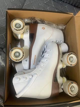 Patines 4 Ruedas Tijuana Blancos Talla 34