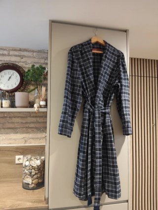 Batín/Albornoz caballero Emilio Tucci. Talla 7