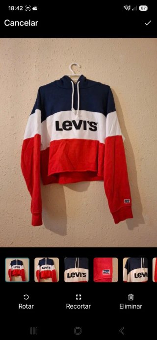 Sudadera Levi's Tricolor