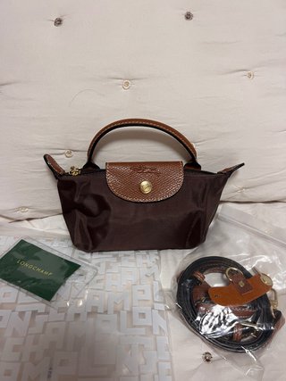 Bolso Longchamp Mini Marrón